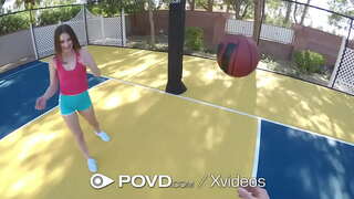 POVD Sexy Basketball Dama Fucks